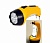 Аккумуляторный светодиодный фонарь 4+6 LED с прямой зарядкой Smartbuy, желтый (SBF-87-Y)1/120 Smartb,